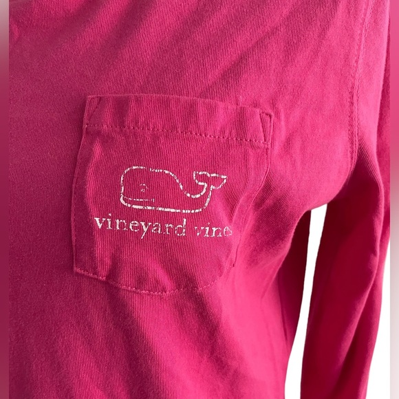 Vineyard Vines Women’s Pink Long Sleeve Tee size XS - Picture 5 of 10